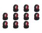 Preview: AKA Buggy Reifen 1:8 P-One Super Soft Longwear mit roten Einlagen 10 Pack AKA14021QR_10PACK