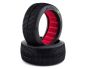 Preview: AKA Buggy Reifen 1:8 P-One Soft Longwear mit roten Einlagen 10 Pack
