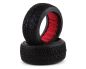 Preview: AKA Buggy Reifen 1:8 Scribble Super Soft Longwear mit roten Einlagen AKA14030QR
