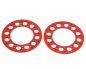 Preview: Axial Holey Rollers Beadlock Ring rot 2Stk. AXI8022