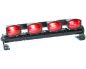 Preview: HRC Racing Lichtset 1/10 oder Monster Truck LED JR Stecker Dachleuchten Stange Typ A Rot HRC8724AR