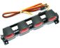 Preview: HRC Racing Lichtset 1/10 oder Monster Truck LED JR Stecker Dachleuchten Stange Typ A Rot
