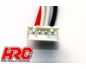 Preview: HRC Racing Balancerkabel Verlängerung 3S JST XH männlich -XHF 300mm