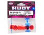 Preview: HUDY Griffkappen 18mm für Alu Werkzeuge rot
