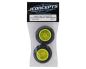 Preview: JConcepts Carvers Reifen Losi Mini-T 2.0 grün auf gelber Felge