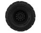 Preview: JConcepts Landmines Reifen 1.0 grün auf schwarzer Felge für TRX-4M