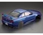 Preview: Killerbody Nissan Skyline R34 Karosserie Metallic blau 195mm RTU