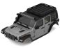 Preview: Kyosho Jeep Wrangler Rubicon Mini-Z Karosserie silber MX01 KYOMXB08S