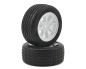 Preview: PROTOform VTA Reifen vorne 26mm auf Felge weiß verklebt PF10140-17