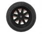 Preview: PROTOform VTA Reifen vorne 26mm auf Felge schwarz verklebt