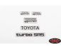 Preview: RC4WD 1985 Toyota 4Runner Emblem Set RC4ZS1926