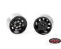 Preview: RC4WD Stamped Steel 0.7 Stock Beadlock Wheels Black RC4ZW0087