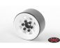 Preview: RC4WD Stamped Steel 1.0 Stock Beadlock Wheels White RC4ZW0111