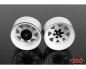 Preview: RC4WD 6 Lug Wagon 2.2 Steel Stamped Beadlock Wheels White