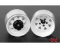 Preview: RC4WD 5 Lug Deep Dish Wagon 1.9 Steel Stamped Beadlock Wheels White