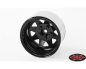 Preview: RC4WD 5 Lug Deep Dish Wagon 1.9 Steel Stamped Beadlock Wheels Black RC4ZW0243