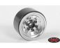 Preview: RC4WD Stamped Steel 1.0 Stock Beadlock Wheels Chrome RC4ZW0263