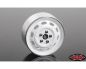 Preview: RC4WD Stamped Steel 1.7 10-Oval Hole Wheels White RC4ZW0311