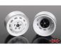 Preview: RC4WD Stamped Steel 1.7 10-Oval Hole Wheels White