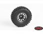 Preview: RC4WD OEM 6-Lug Stamped Steel 1.55 Beadlock Wheels Black and Chrome