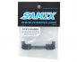 Preview: Samix Alu Bumper Befestigung Set kurz vorne schwarz für SCX10-2