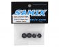 Preview: Samix Alu Radmitnehmer schwarz 8mm SCX10-2