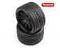 Preview: Sweep Road Crusher Onroad Belted tire Black wheels 1/4 offset 146mm Diameter SR-SRC0001B