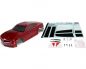 Preview: Team Magic Karosserie 1/10 Touring Drift 195mm Fertig lackiert keine Löcher CMR Dunkel Rot