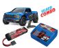 Preview: Traxxas Ford F-150 Raptor-R 4x4 VXL blau Silber Combo TRX101076-4-BLUE-SILBER-COMBO