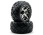 Mobile Preview: Traxxas Reifen auf schwarzer Chrom Felge vorne oder hinten 12mm TRX3776A
