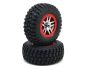 Mobile Preview: Traxxas BFGoodrich Mud TA S1 Reifen auf Felge Chrom rot 12mm TRX5877R
