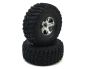 Preview: Traxxas Kumho Venture MT Reifen auf Felge Chrom schwarz vorne 12mm TRX5881
