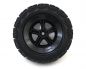 Mobile Preview: Traxxas Kumho Venture MT Reifen auf Felge Chrom schwarz vorne 12mm