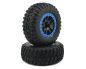 Preview: Traxxas BFGoodrich KM2 Tire auf Split Spoke Felge schwarz blau 12mm TRX5883A