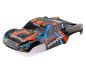 Preview: Traxxas Karosserie Slash 4x4 orange und blau TRX6844