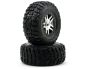 Preview: Traxxas Kumho Venture MT Reifen auf Felge Chrom schwarz 12mm TRX6874