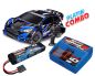 Preview: Traxxas Ford Fiesta ST Rally 4x4 BL-2S blau Platin Combo TRX74154-4-BLUE-PLATIN-COMBO
