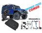 Preview: Traxxas TRX-4 Land Rover Defender blau Bronze Plus Combo TRX82056-4-BLUE-BRONZE-PLUS-COMBO