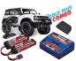 Preview: Traxxas Ford Bronco 2021 TRX-4 weiß Gold Plus Combo TRX92076-4-WHT-GOLD-PLUS-COMBO