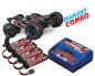 Preview: Traxxas SLEDGE rot Diamant Combo TRX95076-4-RED-DIAMANT-COMBO
