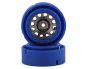 Preview: Traxxas Beadlock Felgen 1.0 schwarz chrome blau TRX9781-BLKBL