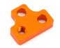 Preview: XRAY Motor Montage Platte orange T4 15 XRA303058-O