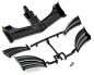 Preview: XRAY Front Spoiler ETS Approved schwarz XRA371203-K