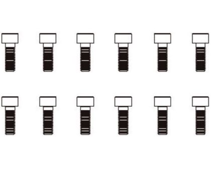 Absima Sechskantschraubenset 4x12mm