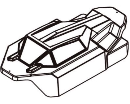 Absima PVC Buggy Karosserie 4S Design