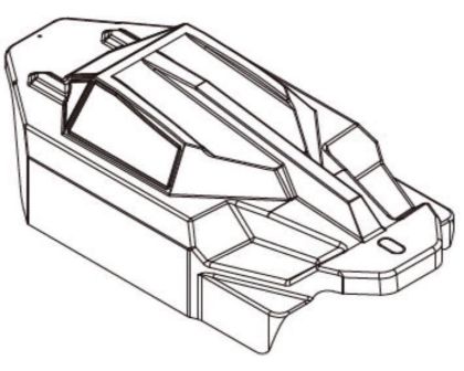 Absima PVC Buggy Karosserie 6S Design