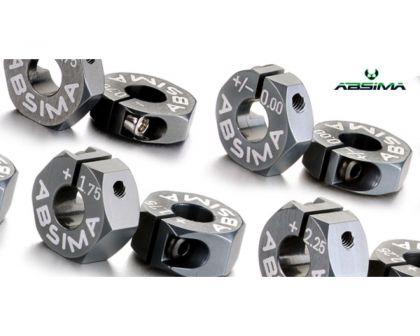 Absima Aluminium 7075 T6 Radmitnehmer 12mm Offset +2.00mm 1:10 AB-2560017