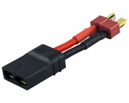 Absima Adapter mit Kabel T-Plug M passend für Traxxas F 50mm