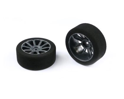 ARROWMAX 1/10 Foam Tyre Rim 26mm Front 35 Shore Carbon Italy AM040213-62