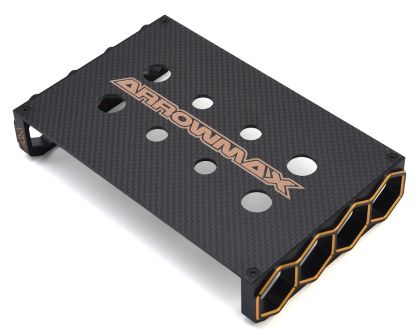 ARROWMAX Setup Frame for 1/12 und F1 Cars Black Golden